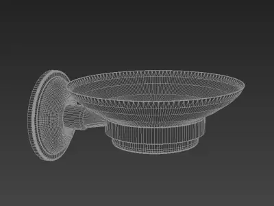 Weasel Soap Dish 3D model