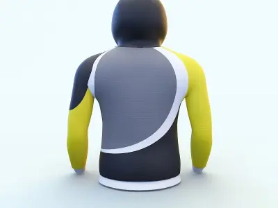Sport hoddy 3D model
