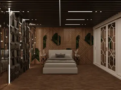 luxury room hous 3D model