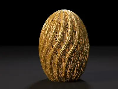 Christmas Ball 5 3D print model