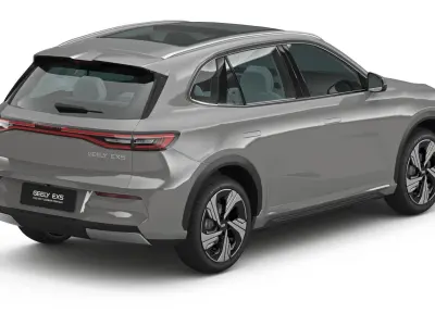 2025 Geely EX5 with Interior 3D model
