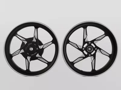 Delkevic G Speed Rims Low-poly 3D model