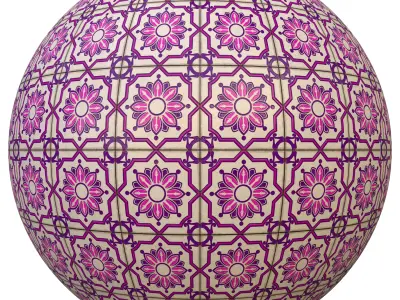 tile patterned 161-seamless-4k-pbr  Texture
