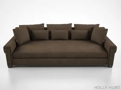 Holly Hunt Coco Sofa 3D model
