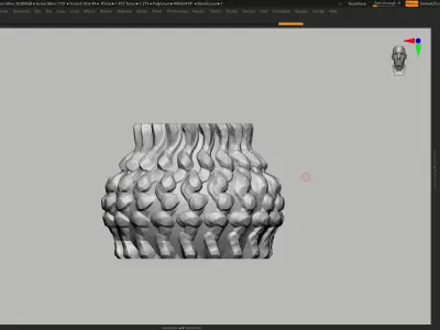 vase 3d print 448 3D print model