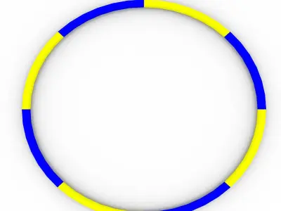 Hula Hoop 3D model