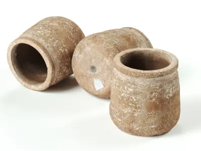 POLYPASTA - Clay pot 01 3D model