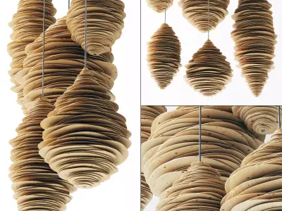 Parametric vespiary decor n1 3D model