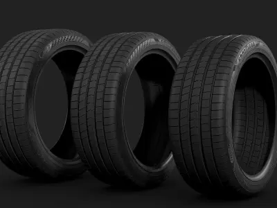 Goodyear Eagle F1 Asymmetric 6  Tire 3D model