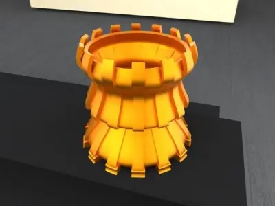 Elegant and unique Vase - A Sophisticated Touch to Your Home  3D print model