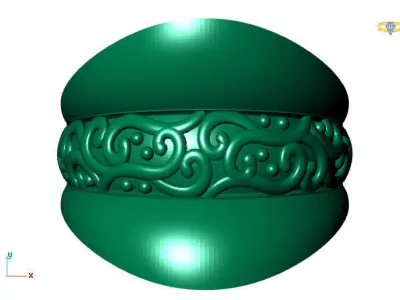 Women Plain Ring STL Models Womens Ring 3dmodels 3D print model 3D print model 34