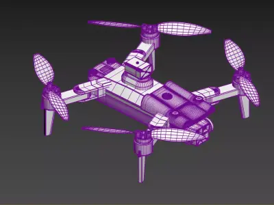Flycam 3D model