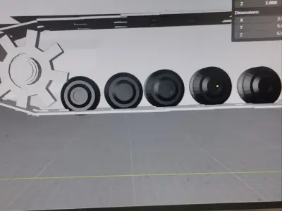 TanksModelForGame Low-poly 3D model