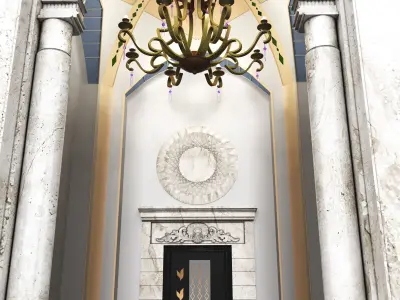 Luxury Building 2 3D model