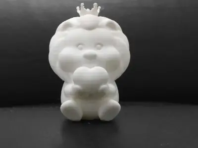 Lion Heart 3D print model