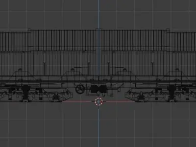 H0 1-87 scale Sahimms 900 freight car 3D print model