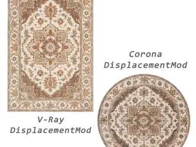 Rugs No 869 Low-poly 3D model