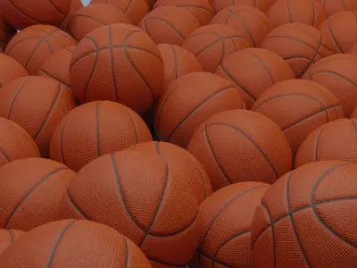 Basketball 3D Model 3D model