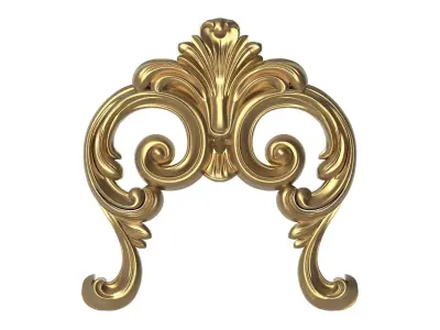  decorative pattern ready for 3D printing 3D model