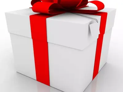 Gift Box 3D model