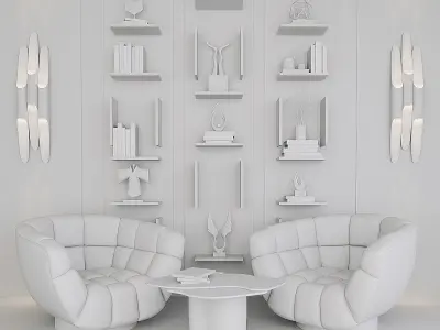 interior 075 3D model