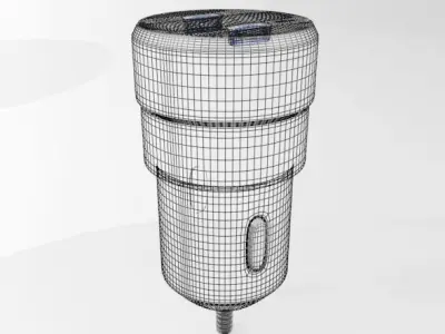 Car Charger 01 3D model