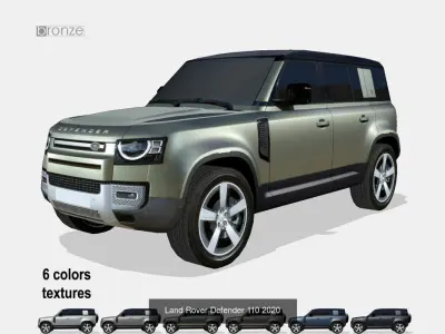 Off-Road 10 car colection 1 3D Model Pack