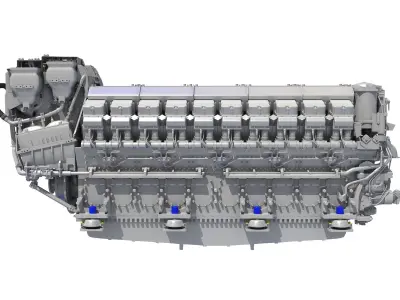 Propulsion Engine - 3D Engines 3D model