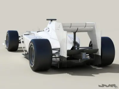 Generic F1 2013 Race Car 3D model