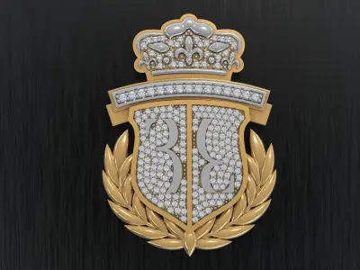 brooche billionaire  3D print model