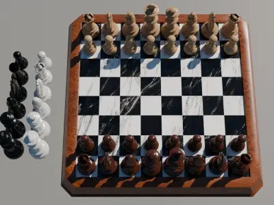 Chess 3D model