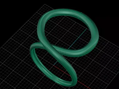 jewelry ring 318 3D print model