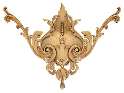 Decorative Ornamental 02 3D model