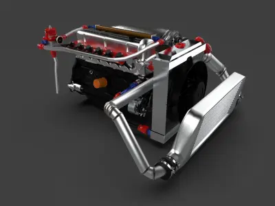 L28 nissan ultimate devil z 3D model