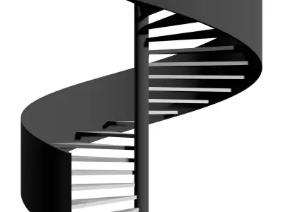 Spiral stair 2023-0008 3D model