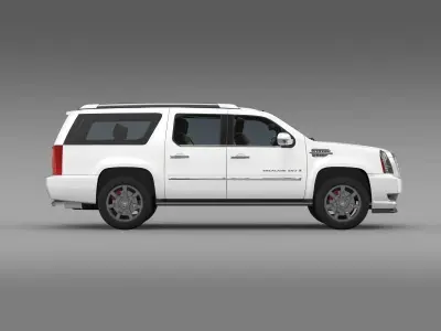Cadillac Escalade ESV 2010 3D model