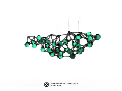 EXO-CELL LIGHTING 1 BY ERFAN SHAABANii 3D model