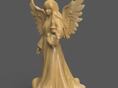 angel for christmas decoration 006 3D print model