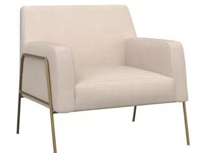 Cybil Lounge Chair 3D model