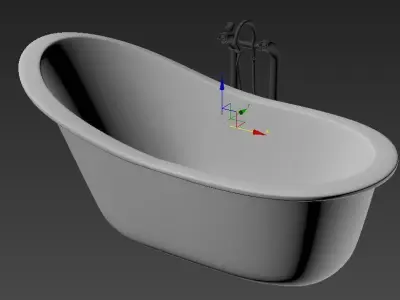 bathtub Free 3D model