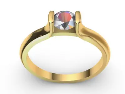 special ring for woman 3D print model