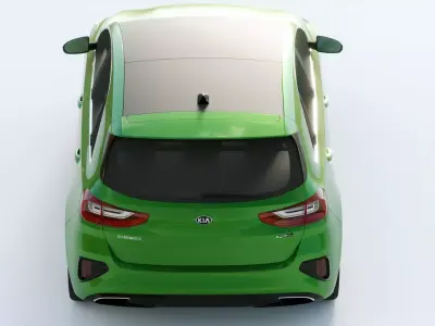 Kia Ceed GT 2019 3D model