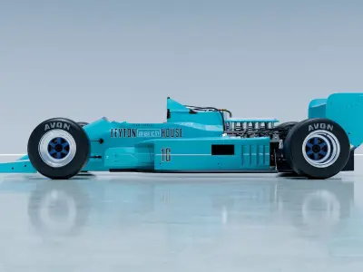 1987 March Leyton House 871 3D model