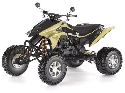 quad bike motorcycle  3D model