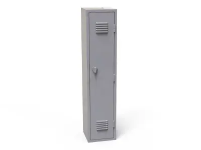 Locker metal lockers 3D print model