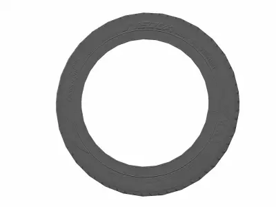 Tyre Lowpoly Low-poly 3D model