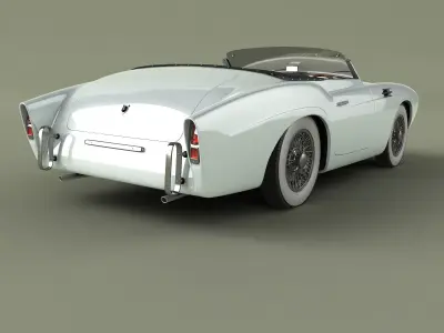 Pegaso Z-102 Convertible 3D model