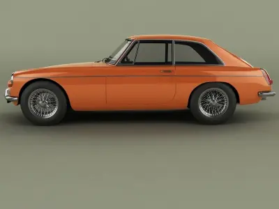 MG MGB GT 3D model