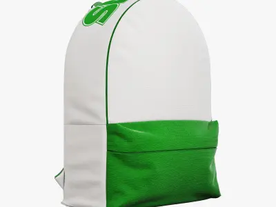 decorative set white 3D model