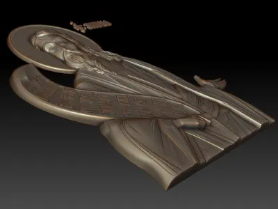 Prophet Malachi 3D model